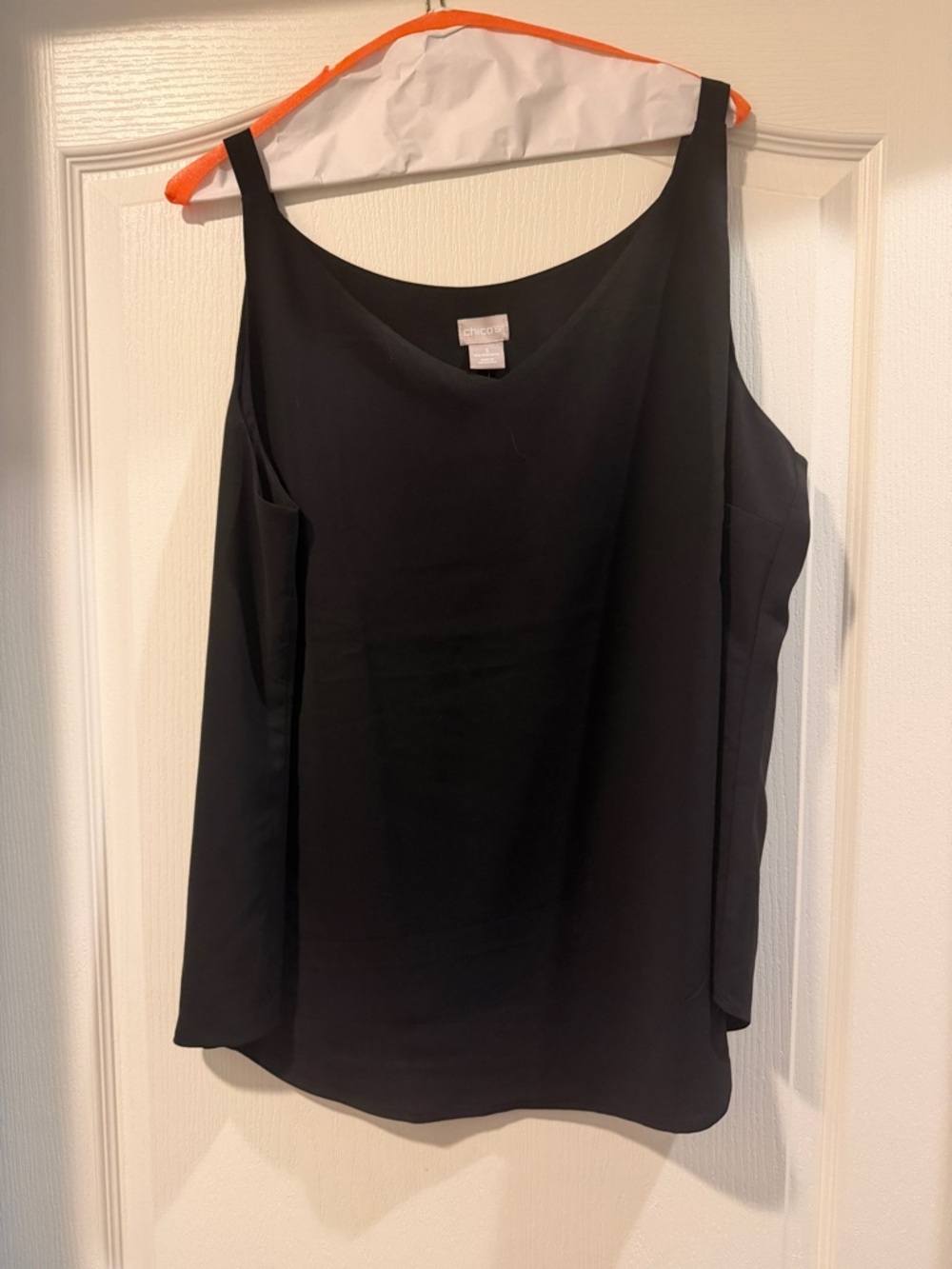 Chico’s Black Sleeveless V-Neck Tank Top - Women's